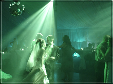 Wedding Specialty lighting by Kenneth Day Weddings
