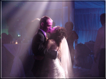 Wedding Specialty lighting by Kenneth Day Weddings